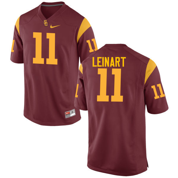 Men #11 Matt Leinart USC Trojans College Football Jerseys-Cardinal - Click Image to Close